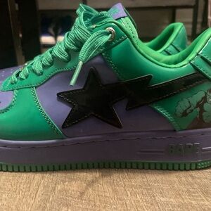 Bape Shoes Size 11 marvel edition
